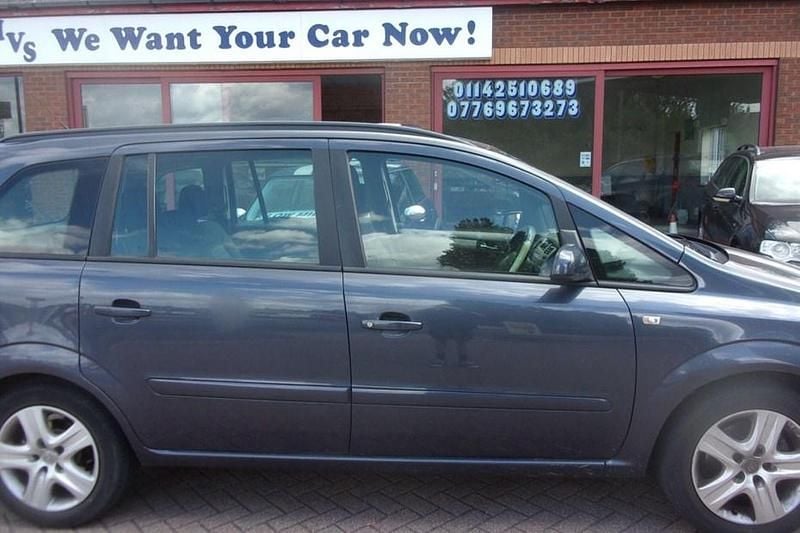 Blue Used 2008 Vauxhall Zafira MPV | £995 (Super price) - Image 1/1