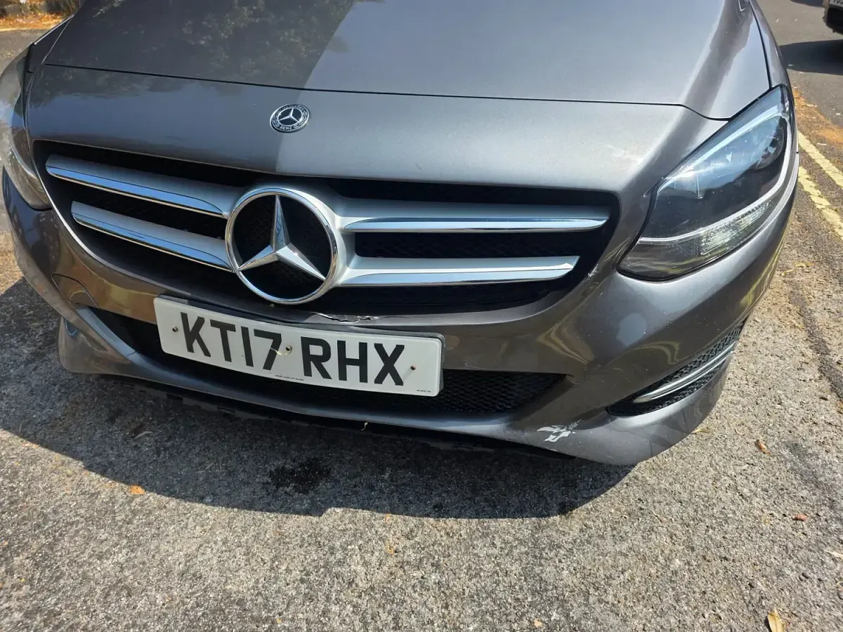 Used Mercedes B180 SE 107 HP (78 kW) 2017 Grey Hatchback