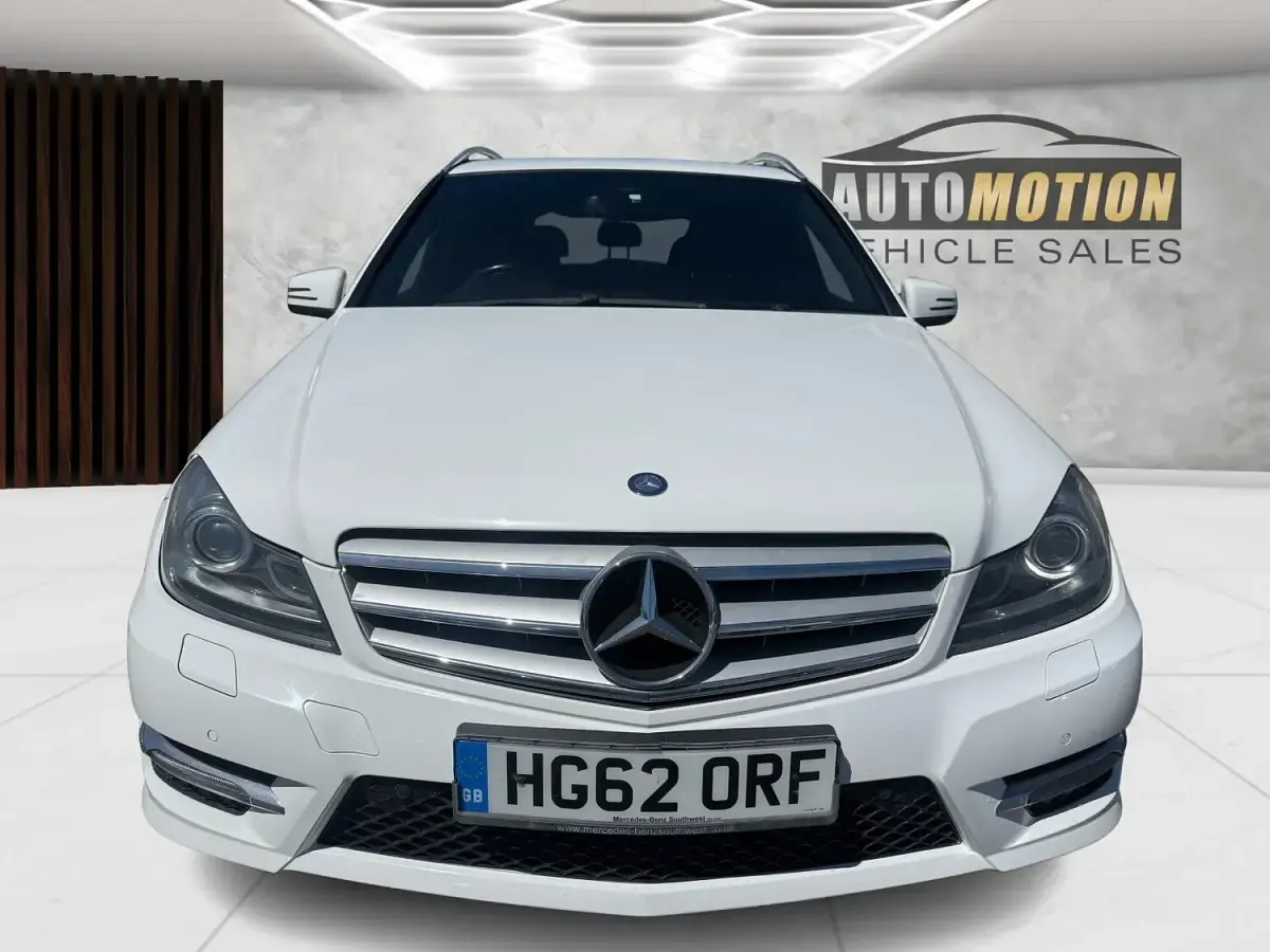 Used Mercedes C250 AMG 2012 White Estate
