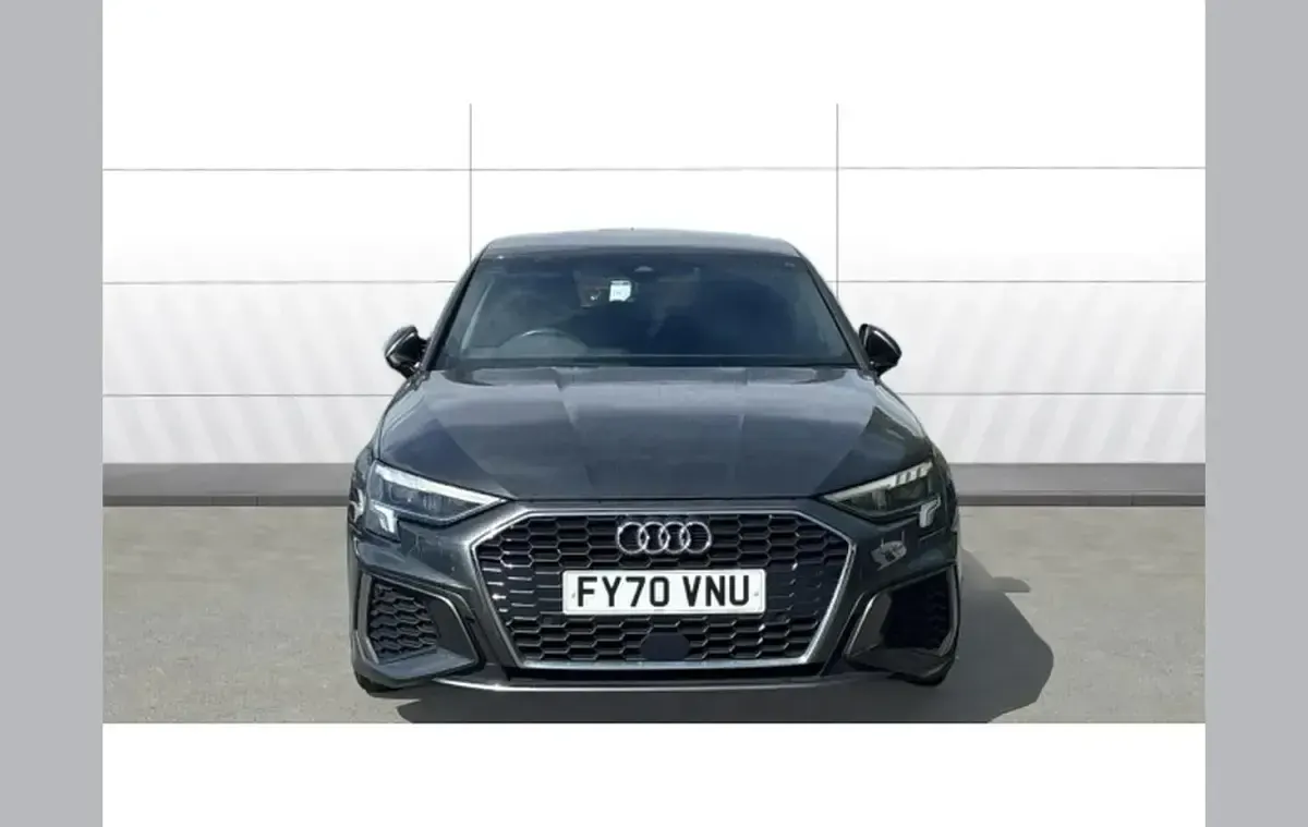 Used Audi A3 S-Line 150 HP (110 kW) 2020 Grey Sedan