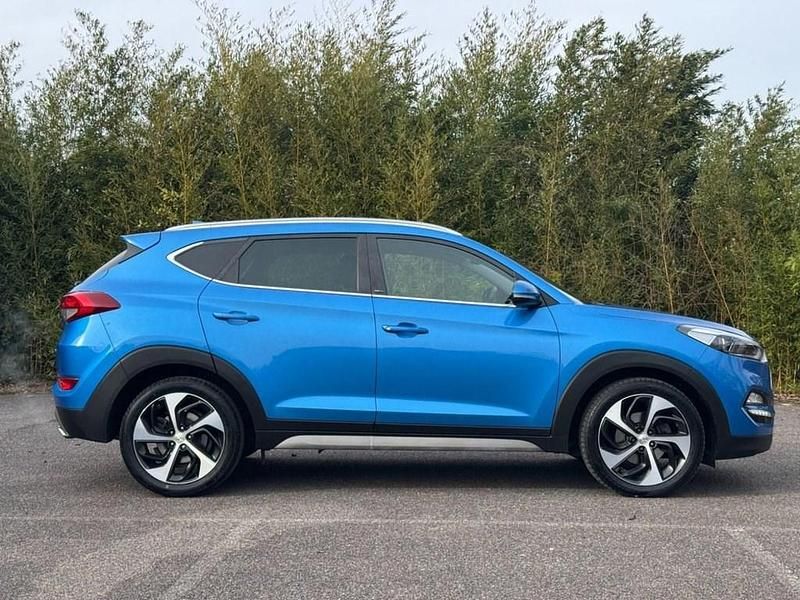 Used Hyundai Tucson Edition 177 HP (130 kW) 2018 Blue SUV
