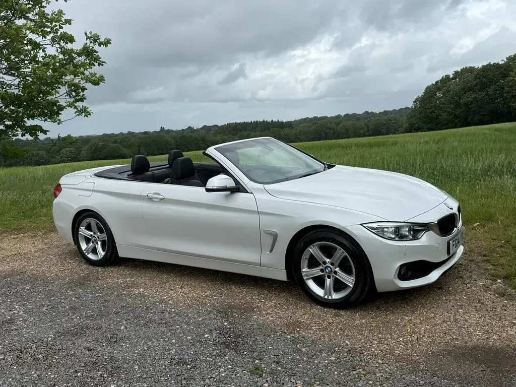 Used BMW 428 Comfort Edition 245 HP (180 kW) 2014 White Cabriolet