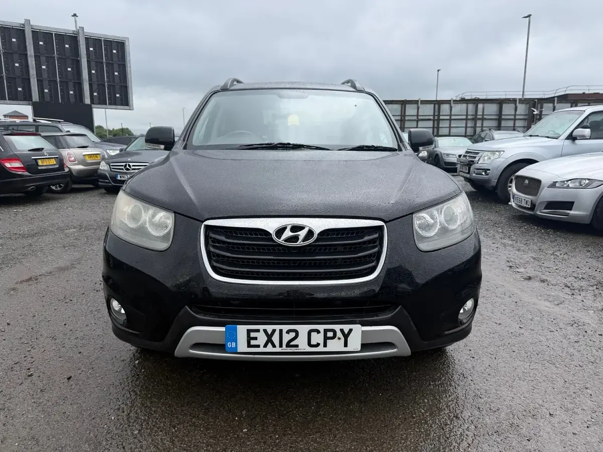 Used Hyundai Santa Fe Premium 197 HP (144 kW) 2012 Black SUV