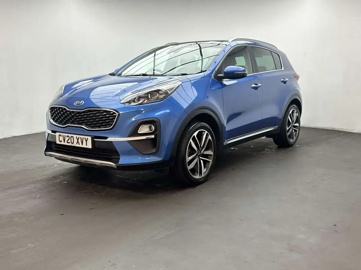 Used Kia Sportage 130 HP (95 kW) 2020 Blue SUV