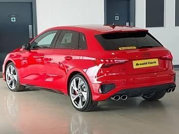 Used Audi S3 Sportback Black Edition 310 HP (228 kW) 2023 Red Hatchback