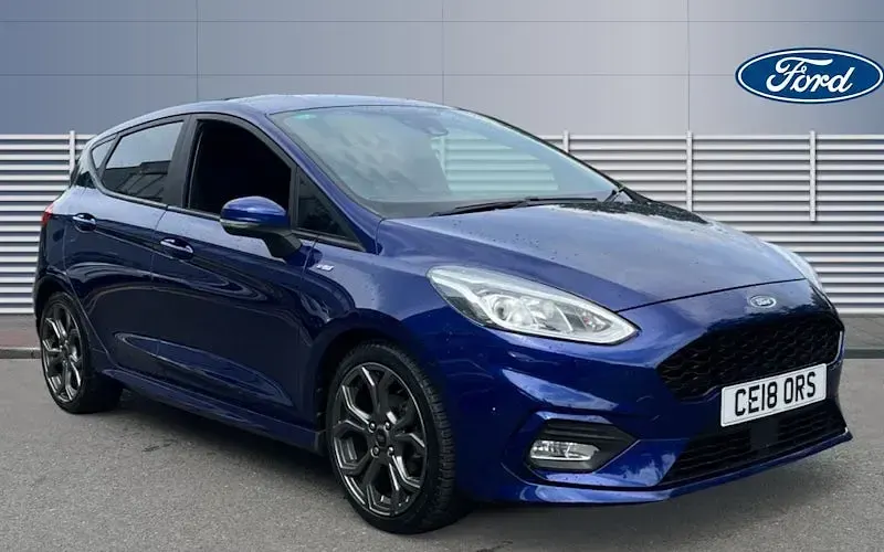Begagnad Ford Fiesta ST-Line 101 HK (74 kW) 2018 Halvkombi