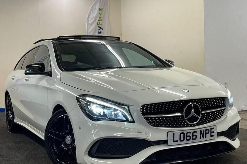 White Used 2016 Mercedes CLA220 AMG line Sedan | £11,495 (Fair price) - Image 1/1
