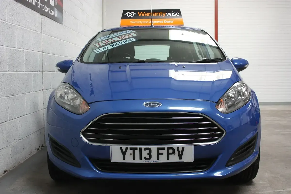 Used Ford Fiesta Style 2013 Blue Hatchback