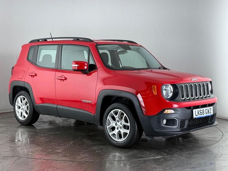 Red Used 2018 Jeep Renegade Longitude SUV | £7,150 (Good price) - Image 1/4