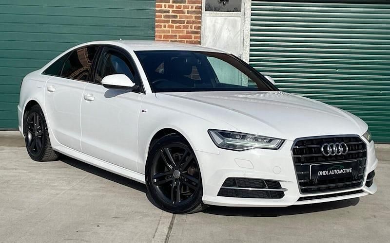 Used Audi A6 S-Line 190 HP (139 kW) 2017 White Sedan