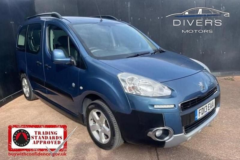 Blue Used 2013 Peugeot Partner Tepee Outdoor MPV | £7,995 (Fair price) - Image 1/1