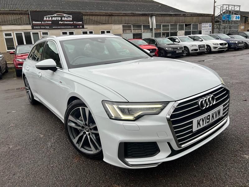 Usado Audi A6 S-Line 204 HP (150 kW) 2019 Branco Carrinha