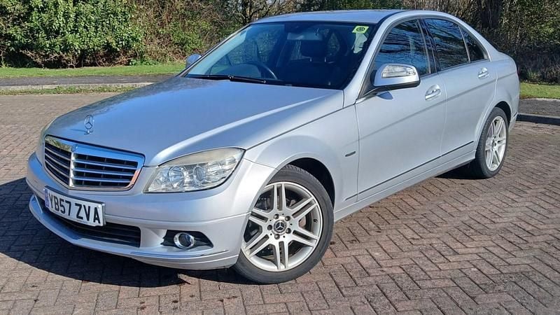 Used Mercedes C180 Elegance 156 HP (114 kW) 2008 Silver Sedan
