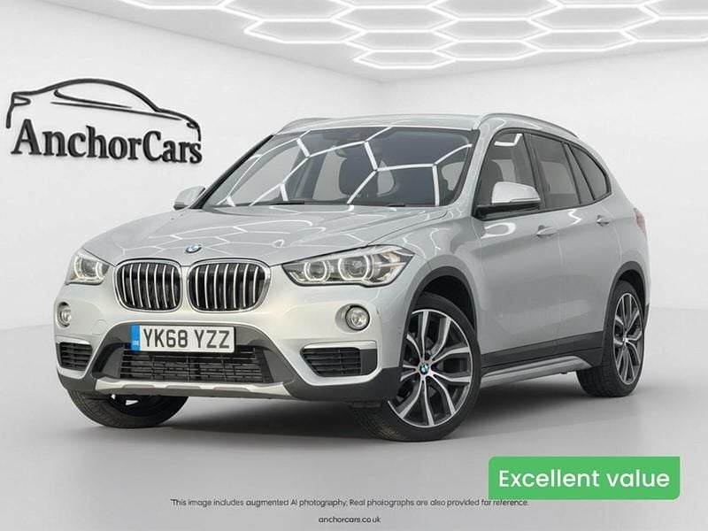Used BMW X1 xLine 190 HP (139 kW) 2018 Silver SUV