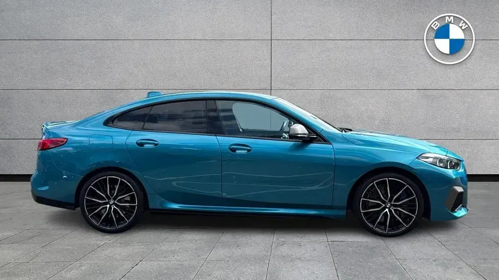 Used BMW M235 Comfort Edition 302 HP (222 kW) 2021 Blue Coupe