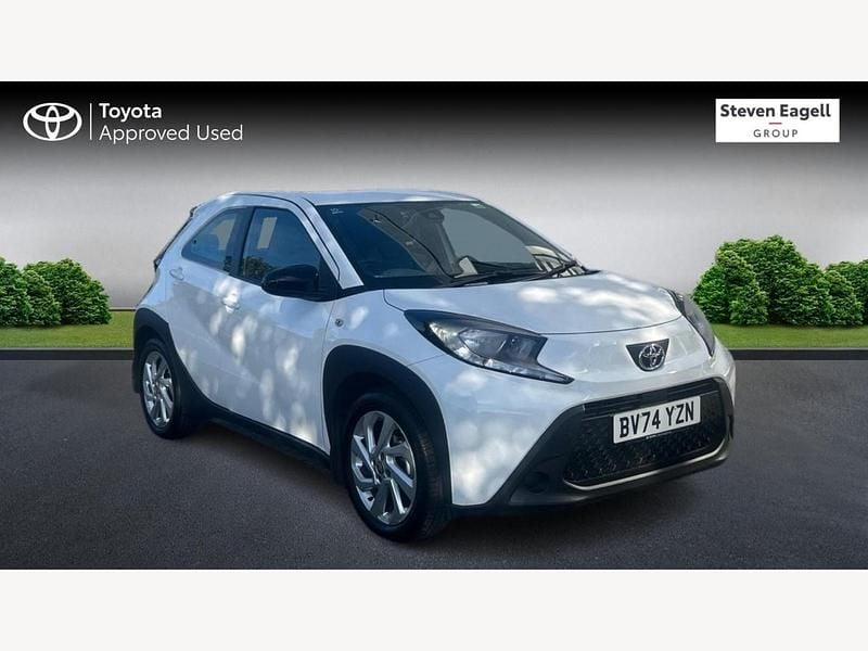 White Used 2024 Toyota Aygo PURE Hatchback | £13,443 (Fair price) - Image 1/3