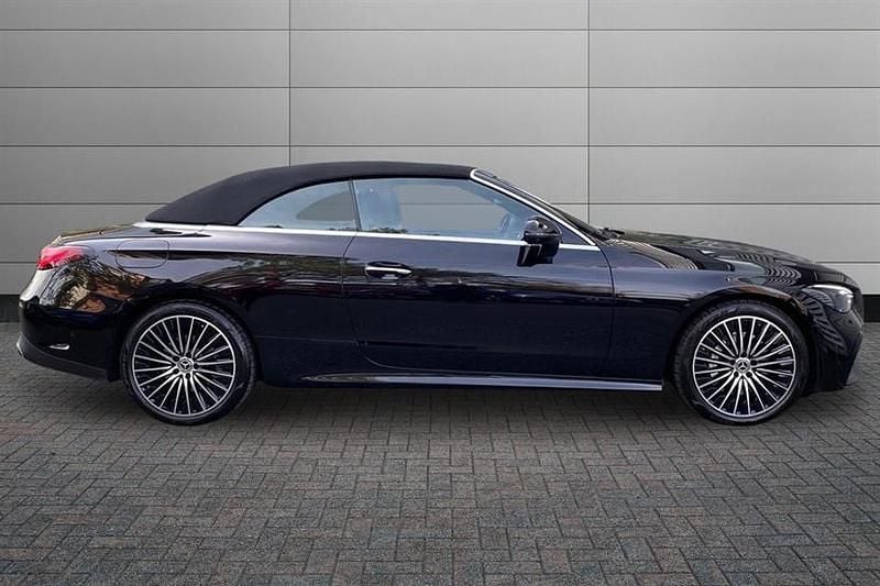 Used Mercedes CLE220 AMG Line Premium 197 HP (144 kW) 2025 Obsidian black Cabriolet