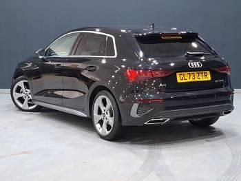 Used Audi A3 S-Line 150 HP (110 kW) 2024 Black Hatchback
