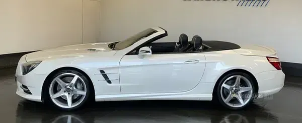 Used Mercedes SL350 AMG 2013 White Cabriolet