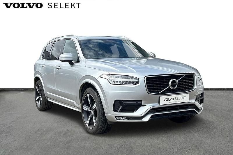 Silver Used 2019 Volvo XC90 R-Design SUV | £28,750 (Good price) - Image 1/3