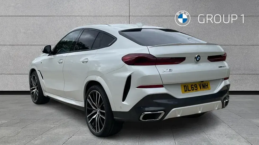 Used BMW X6 M Sport 265 HP (194 kW) 2020 White SUV