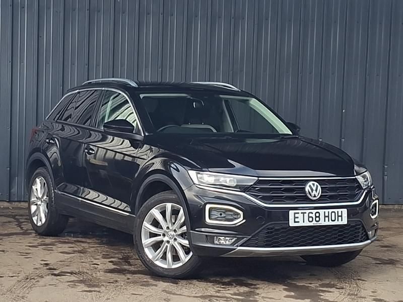 Used VW T-Roc SEL 150 HP (110 kW) 2019 Black SUV