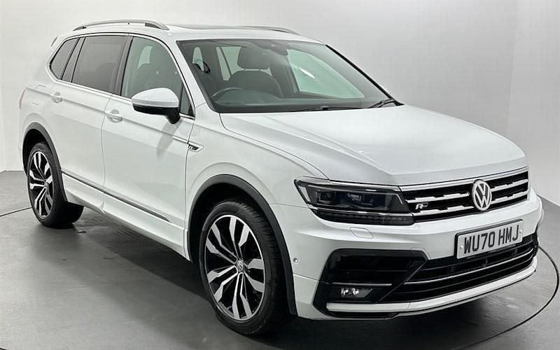 Used 2021 VW Tiguan Allspace R-line SUV | £19,335 (Expensive) - Image 1/3