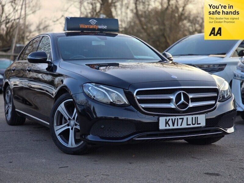 Black Used 2017 Mercedes E220 SE Sedan | £10,495 (Fair price) - Image 1/4