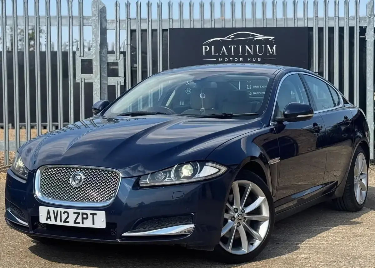 Used Jaguar XF Premium Luxury 2012 Blue Sedan