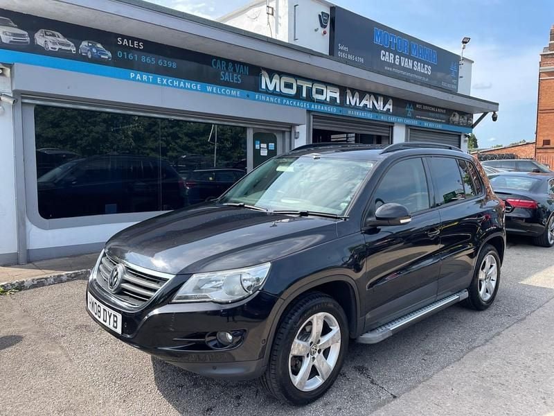 Used VW Tiguan 140 HP (102 kW) 2008 Black SUV