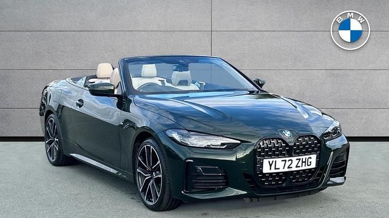 Green Used 2022 BMW M440 M Sport Sedan | £44,495 (Fair price) - Image 1/4