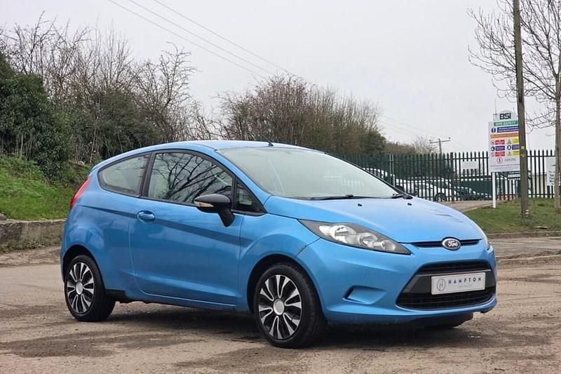 Used Ford Fiesta Style 82 HP (60 kW) 2009 Blue Hatchback