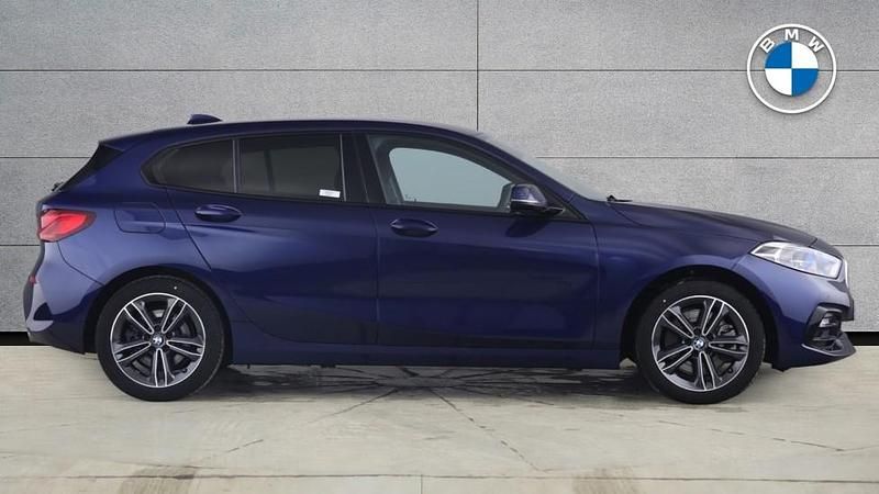 Used BMW 120 Sport Line 187 HP (137 kW) 2020 Blue Hatchback