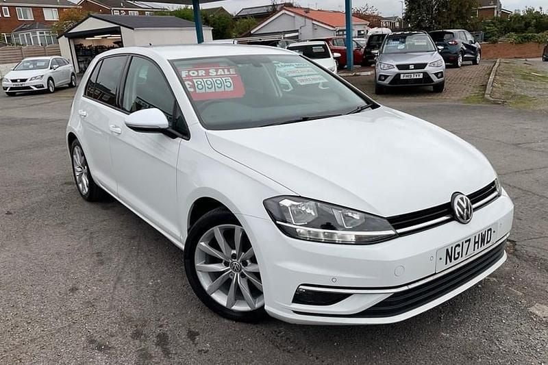 White Used 2017 VW Golf VII GT Hatchback | £8,995 (Super price) - Image 1/1
