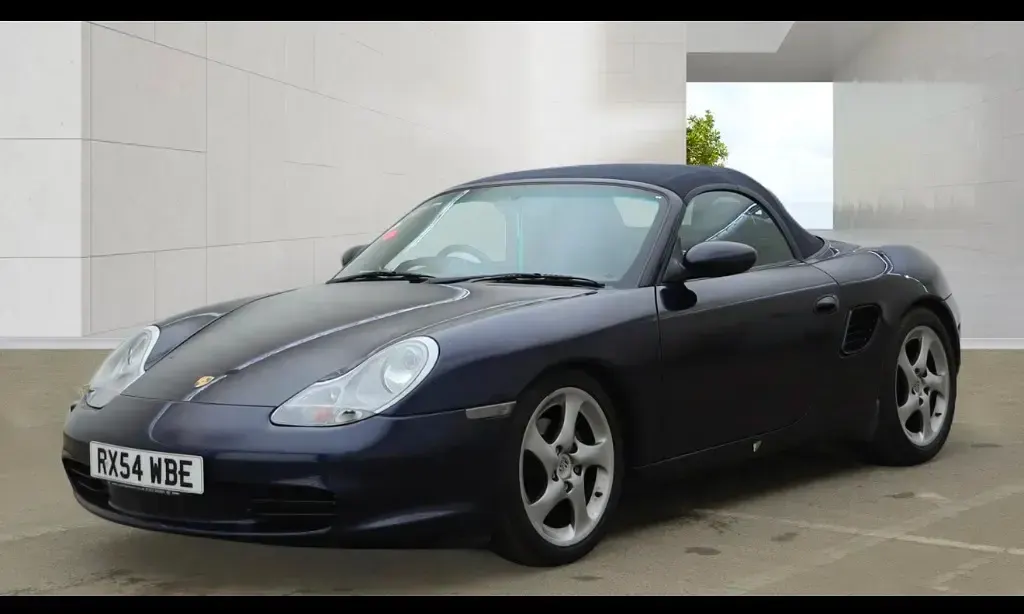 Usado Porsche Boxster 2004 Azul Cabrios
