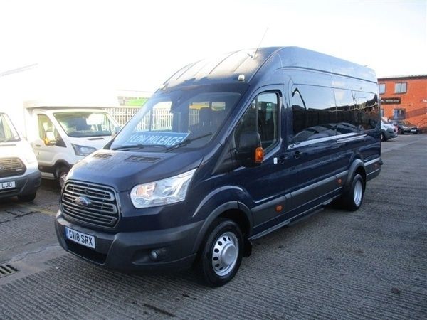 Blue Used 2018 Ford Transit Trend | £16,788 (Fair price) - Image 1/1