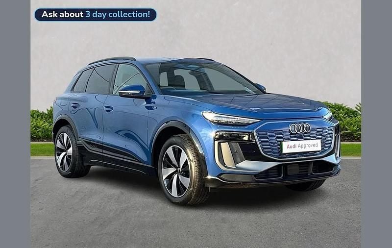 Blue Used 2025 Audi Q6 e-tron S-Line SUV | £50,217 (Super price) - Image 1/4
