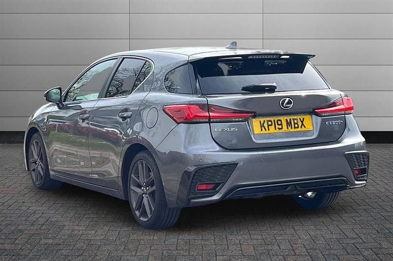 Used Lexus CT200h Sport Line 136 HP (100 kW) 2019 Grey Hatchback