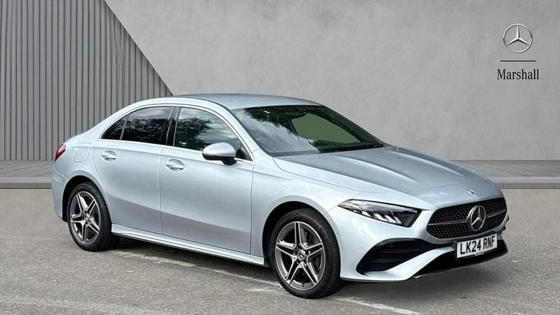 Silver Used 2024 Mercedes A250 AMG Line Premium Sedan | £25,750 (Fair price) - Image 1/4