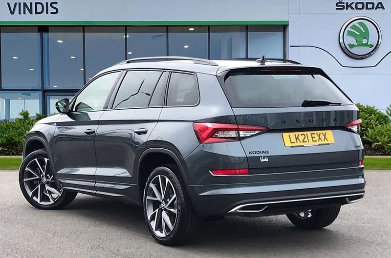 Used Skoda Kodiaq SportLine 190 HP (139 kW) 2021 Grey SUV