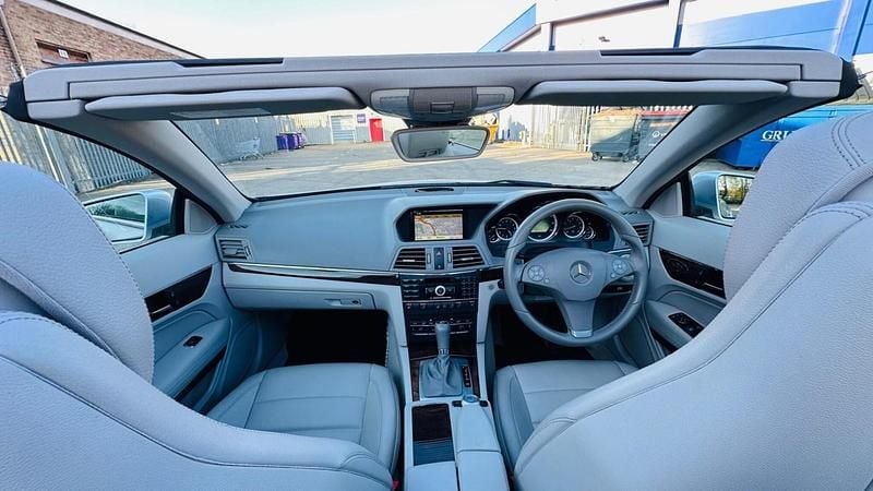 Used Mercedes E250 SE 2010 Silver Cabriolet