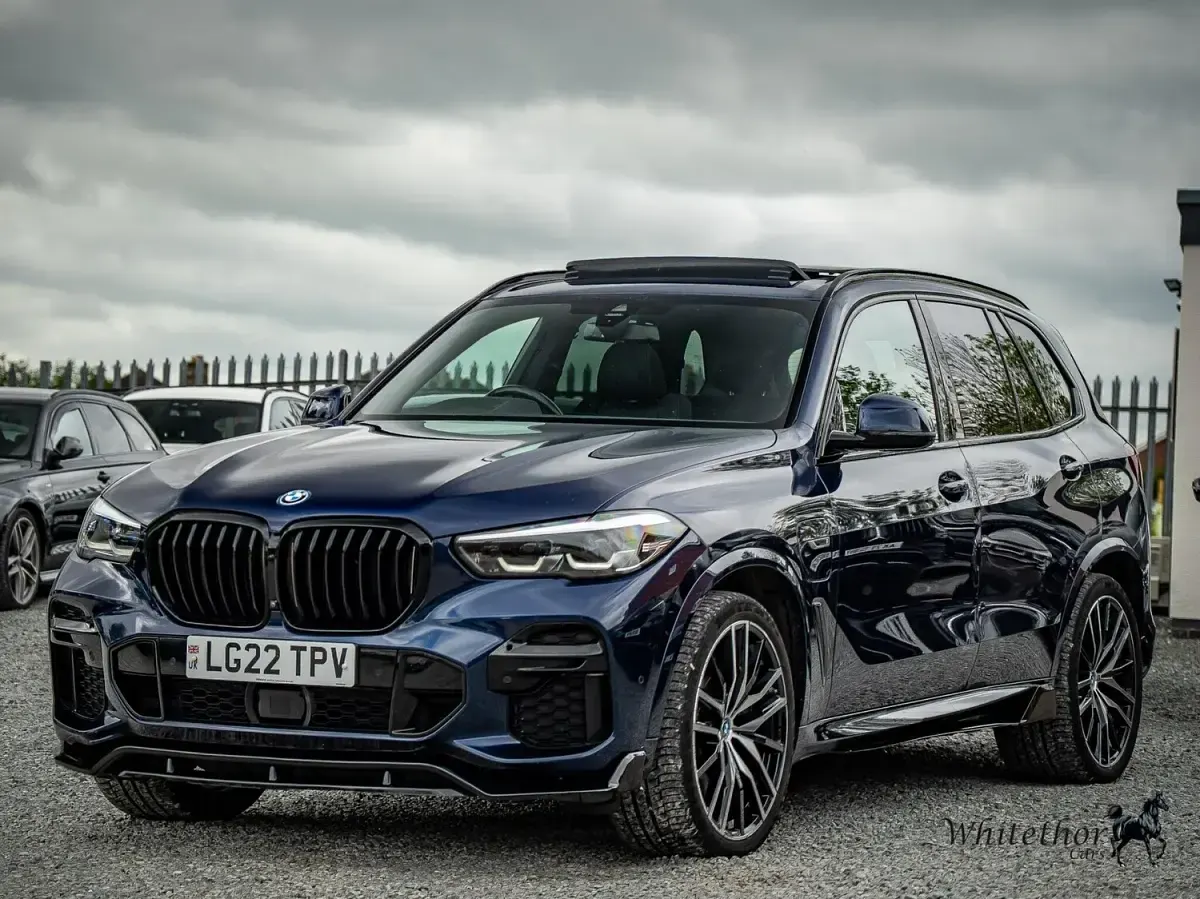 Used BMW X5 M Sport 394 HP (289 kW) 2022 Blue SUV