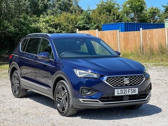 Used Seat Tarraco XCELLENCE 150 HP (110 kW) 2021 Blue SUV