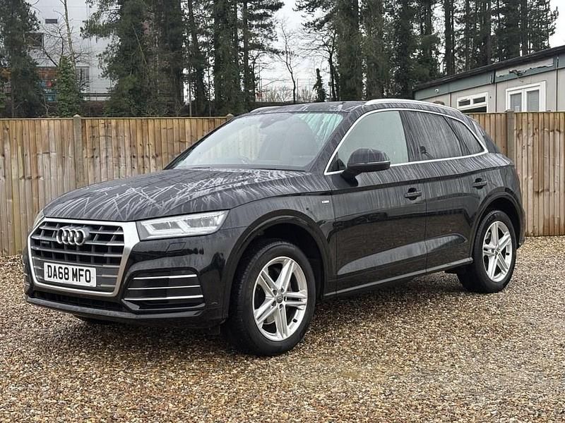 Used Audi Q5 S-Line 190 HP (139 kW) 2018 Black SUV