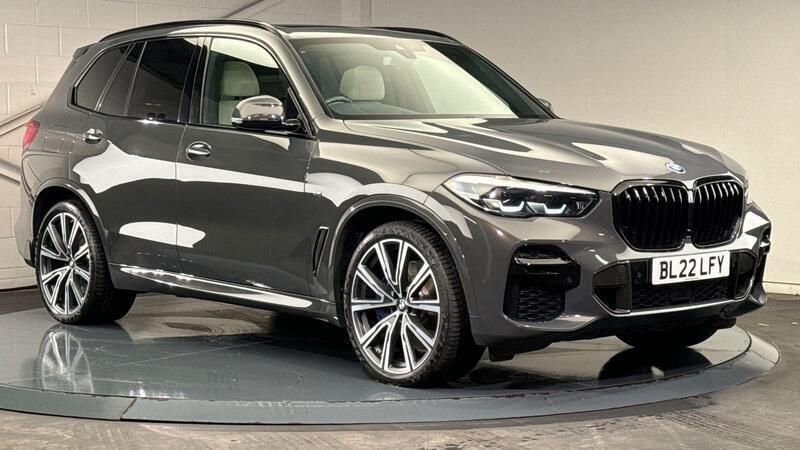 Grey Used 2022 BMW X5 M Sport SUV | £47,000 (Fair price) - Image 1/4