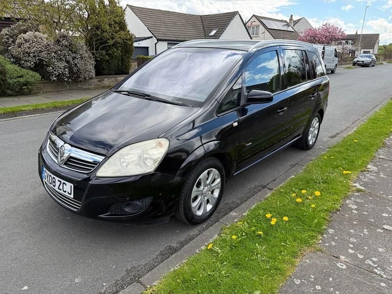Used Vauxhall Zafira 150 HP (110 kW) 2008 Black MPV