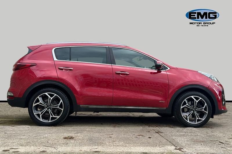 Used Kia Sportage GT-Line S 174 HP (127 kW) 2018 Red SUV