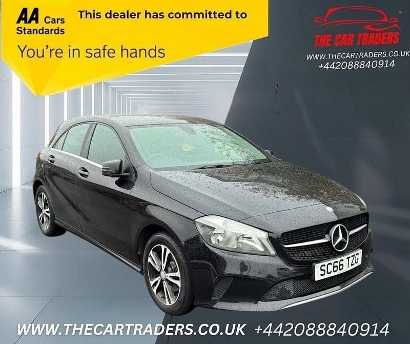 Black Used 2017 Mercedes A180 SE Hatchback | £9,988 (Good price) - Image 1/3