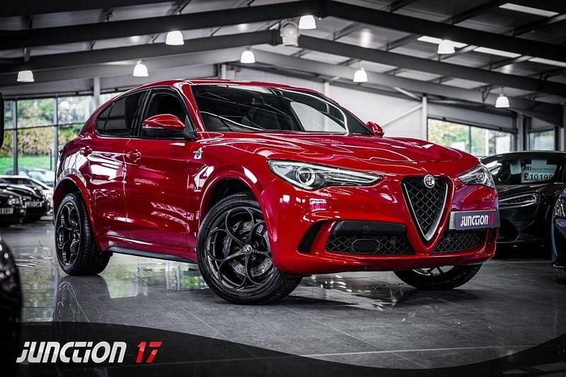 Red Used 2018 Alfa Romeo Stelvio Quadrifoglio SUV | £34,975 (Good price) - Image 1/3