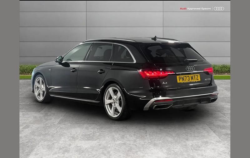 Used Audi A4 S-Line 200 HP (147 kW) 2024 Black Estate